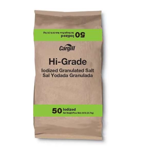 Cargill Hi-Grade Iodized 50lbs, Cargill, Mfr#: 100012519
