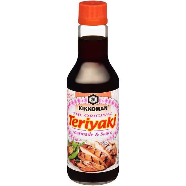 Kikkoman Teriyaki Sauce 10 oz. Bottle, PK12, Kikkoman, Mfr#: 01022