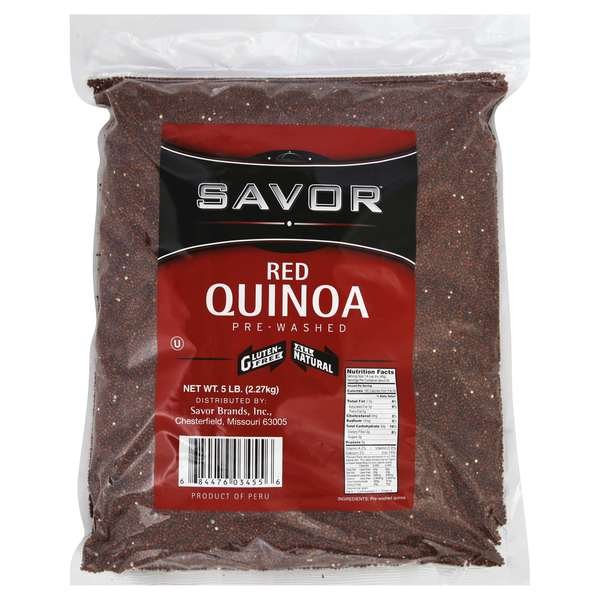 Savor Imports Grain Red Quinoa 5lbs, PK2, Savor Imports, Mfr#: 566268