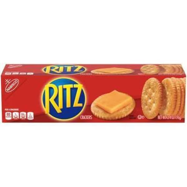 Nabisco Original Ritz Crackers 3.4 oz., PK12, Nabisco, Mfr#: 03424
