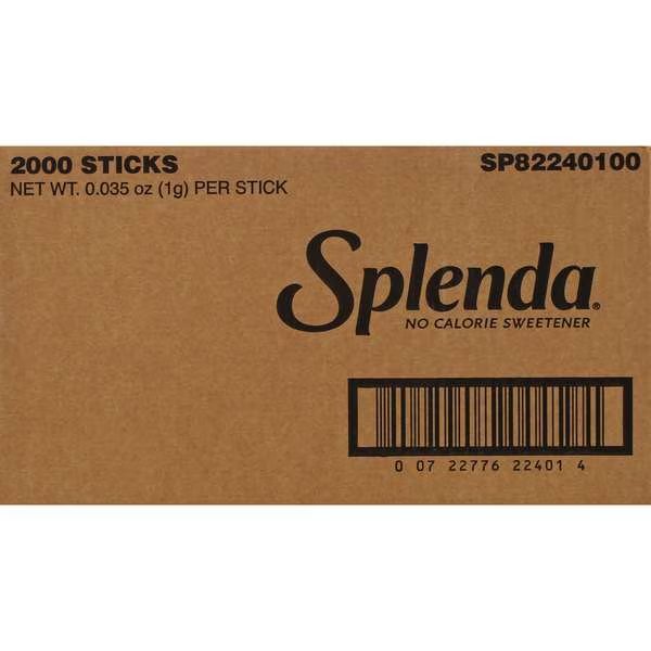 Splenda Sticks Fs-Us, PK2000, Splenda, Mfr#: SP82240100