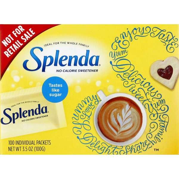 Splenda Sucralose No Calorie Sweetener 1g Packet, PK1200, Splenda, Mfr#: SP82241100