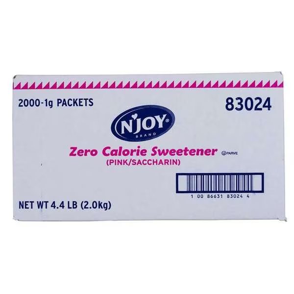 N'Joy Sugar Substitute Saccharin 1g, PK2000, Njoy, Mfr#: 83024