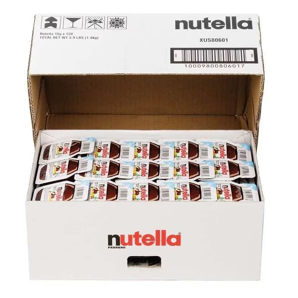 Nu Fs 120x.52 oz. Portion Control, PK120, Nutella, Mfr#: 80601