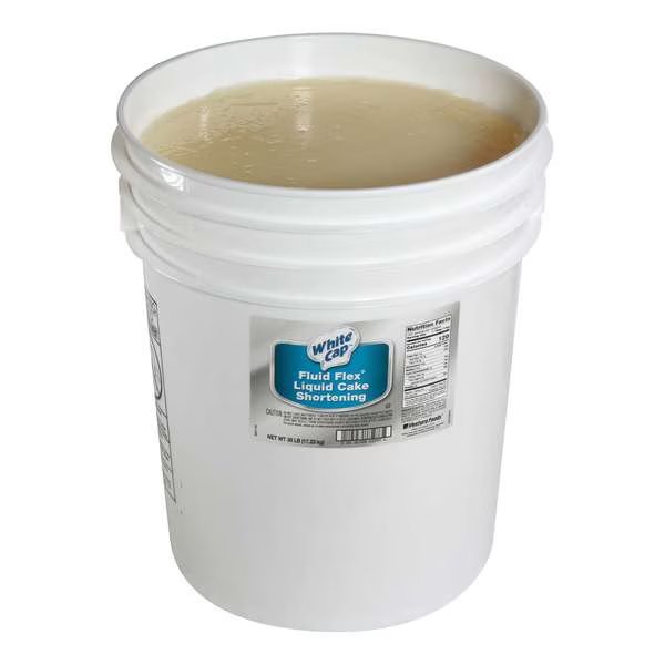 Liquid Cake Shortening White Cap 38lbs, White Cap, Mfr#: 40016WCP