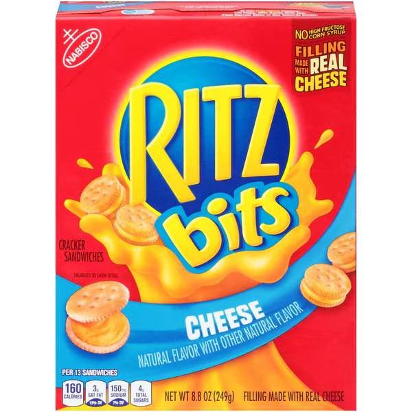 Nabisco Ritz Crackers 8.8 oz., PK12, Nabisco, Mfr#: 03545