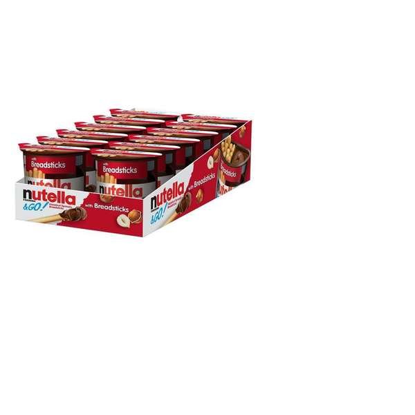 Nutella & Go 12 Count Tray Nutella & Go 1.8 oz., PK48, Nutella, Mfr#: 80314