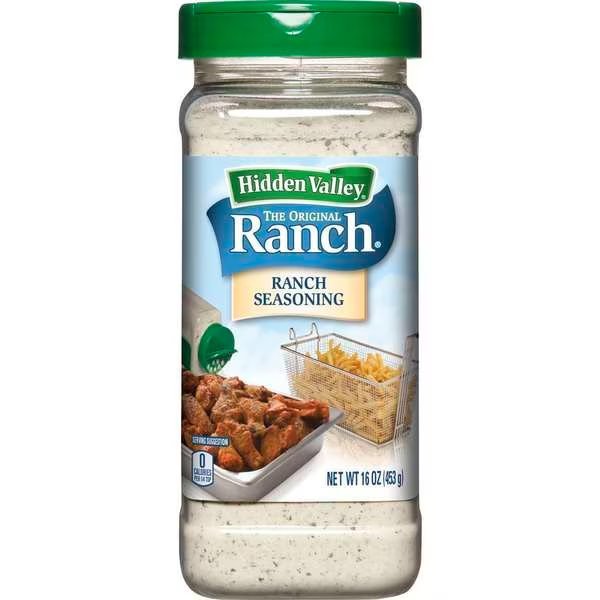 Hidden Valley Original Ranch Seasoning 16 oz. Bottle, PK6, Hidden Valley, Mfr#: 21177