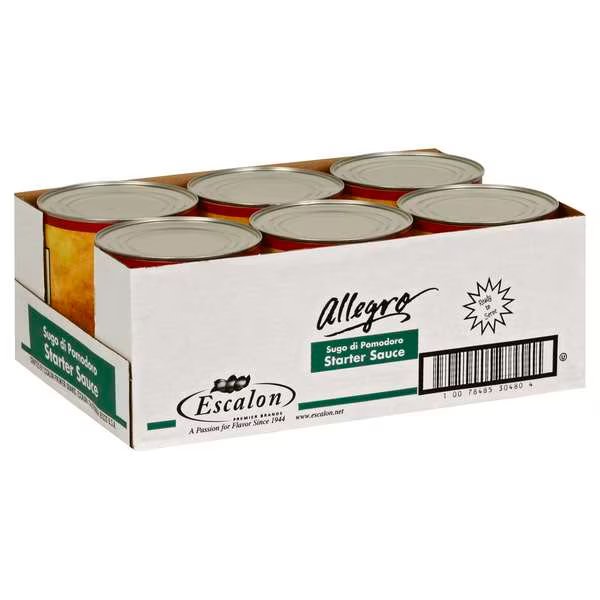Starter Sauce 105 oz., PK6, Allegro, Mfr#: 10078485304804