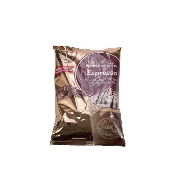 Big Train Espresso Blended Ice Coffee Powdered Drink Mix 3.5lbs, PK5, Big Train, Mfr#: BT.610885