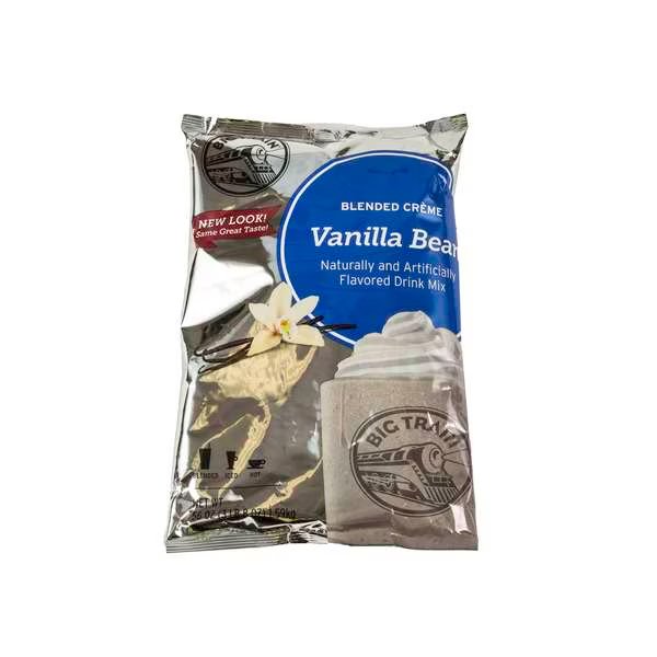 Big Train Vanilla Bean Blended Creme Drink Mix 3.5lbs, PK5, Big Train, Mfr#: BT.200200