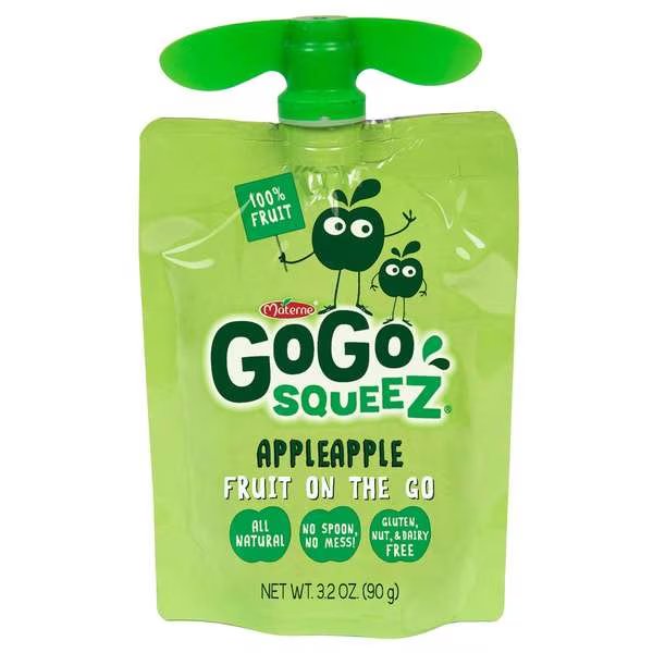 GoGo Squeez Applesauce 3.2 oz. Pouch, PK48, Gogo Squeez, Mfr#: 120463