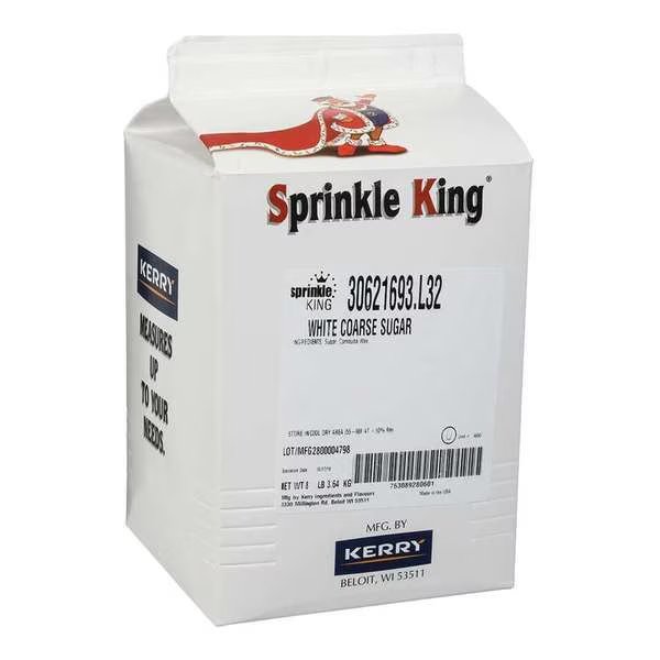 Sugar White Conaa 8lbs, PK4, Sprinkle King, Mfr#: 30621693.L32