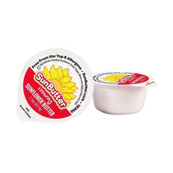 Sunbutter Creamy Sunflower Butter 1.1 oz., PK200, Sunbutter, Mfr#: 19368
