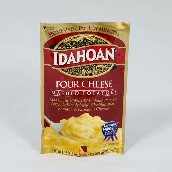 Idahoan Foods Four Cheese Mashed Potato 4 oz. Pouch, PK12, Idahoan Foods, Mfr#: 2970002145
