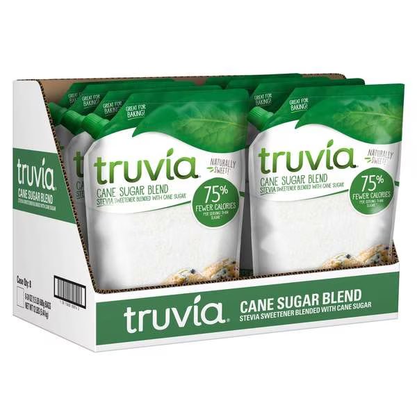 Truvia Cane Sugar Blend 24 oz., PK8, Truvia, Mfr#: 110002924