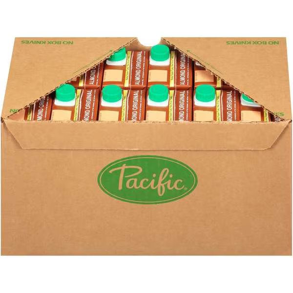 Original Barista Series Almond Milk 32 fl. oz. Carton, PK12, Pacific Foods, Mfr#: 04312