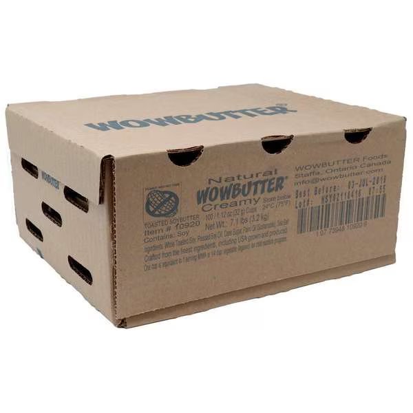 Wowbutter Peanut Free Spread 1.12 oz., PK100, Wowbutter, Mfr#: 10920