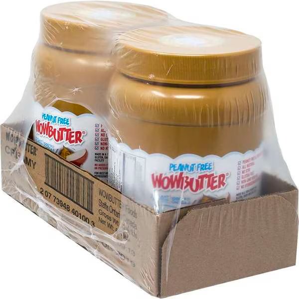 Peanut Free Spread Jars Creamy 4.4lbs, PK2, Wowbutter, Mfr#: 40100