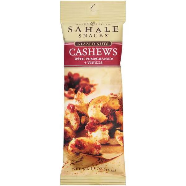 Sahale Cashew Pomegranate 1.5 oz., PK108, Sahale Snacks, Mfr#: 4899600027