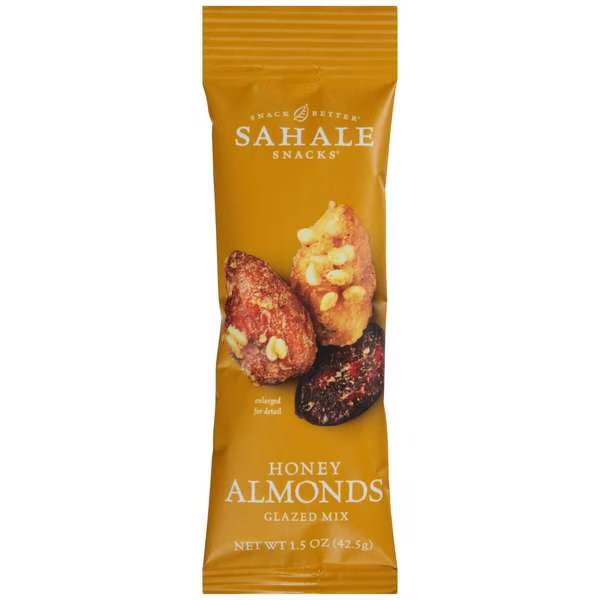 Sahale Glazed Honey Almonds Mix 1.5 oz., PK108, Sahale Snacks, Mfr#: 4899600010