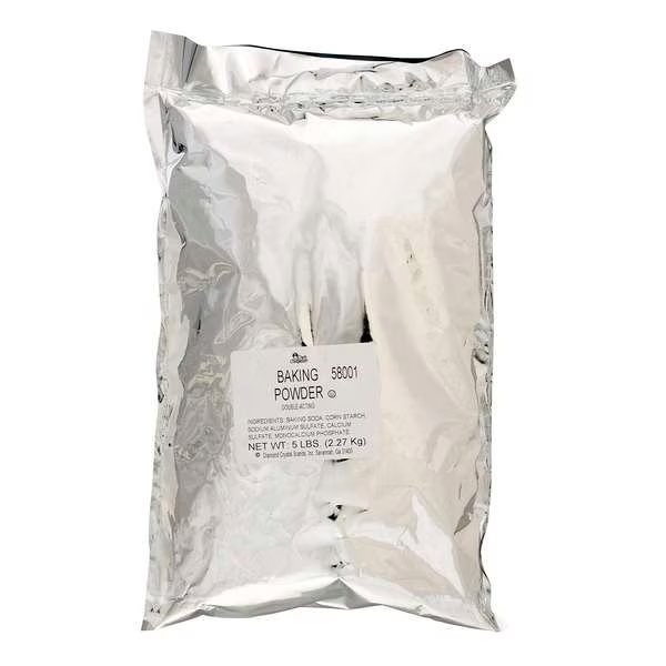Chefs Companion Baking Powder 5lbs, PK6, Chefs Companion, Mfr#: 58001