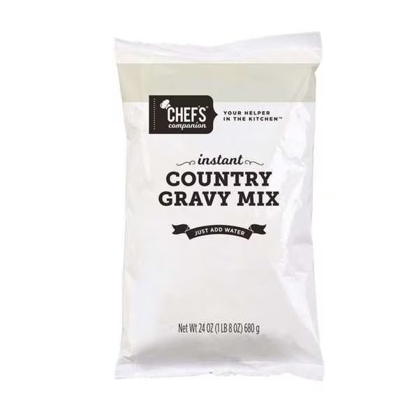 Chefs Companion No MSG Country Gravy Mix 24 oz., PK8, Chefs Companion, Mfr#: 57241
