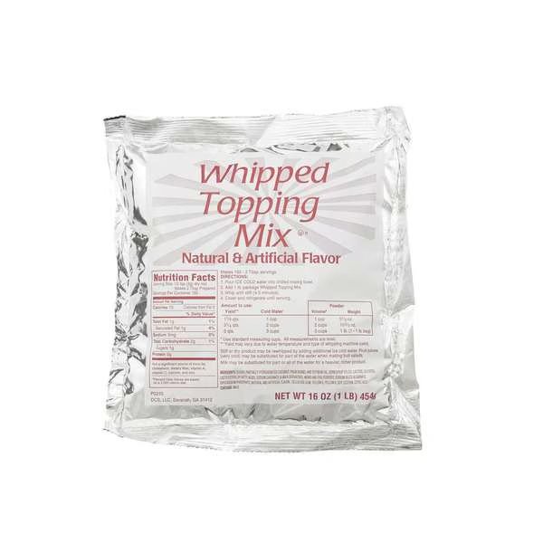 Chefs Companion Whipped Topping Mix 1lbs, PK12, Chefs Companion, Mfr#: 54303