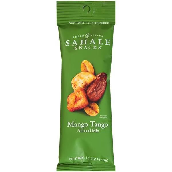 Sahale 1.5 oz. Mango Tango Almond, PK18, Sahale Snacks, Mfr#: 9386900359