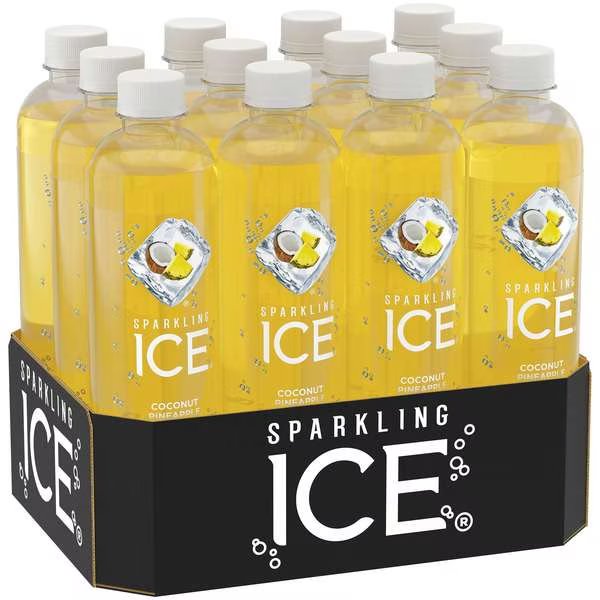 Sparkling Ice Coconut Pineapple 17 oz., PK12, Sparkling Ice, Mfr#: FG00053