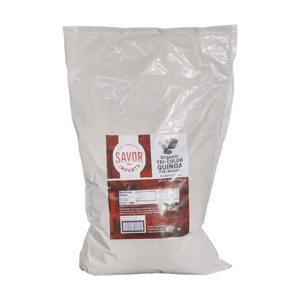 Savor Imports Organic Tri-Color Quinoa 25lbs, Savor Imports, Mfr#: 623826