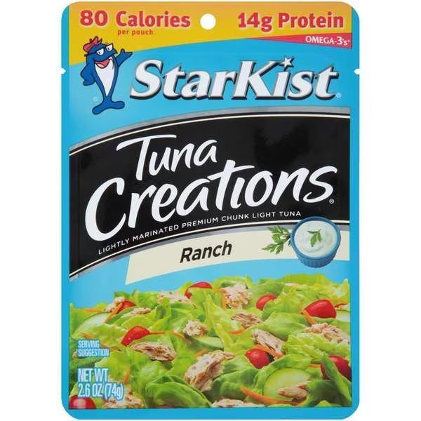Tuna Creations Ranch 2.6 oz., PK24, Starkist, Mfr#: 514200