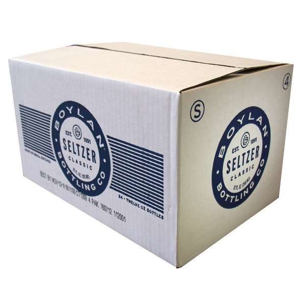 Boylan Bottling Classic Seltzer 12 fl. oz. Bottle, PK24, Boylan Bottling, Mfr#: 00760712112001
