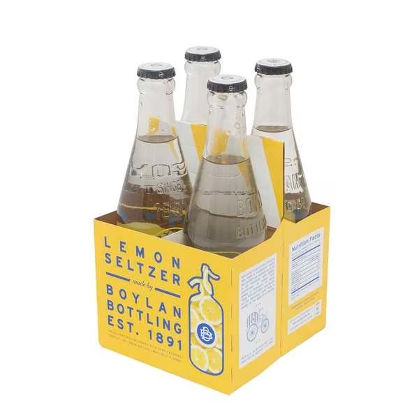 Boylan Bottling Lemon Seltzer, PK24, Boylan Bottling, Mfr#: 00760712132009