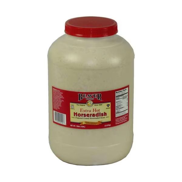 Beaver Extra Hot Horseradish 1 gal., PK2, Beaver, Mfr#: 104-2
