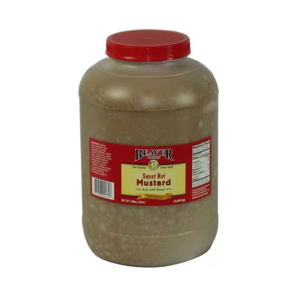 Beaver Sweet Hot Mustard 1 gal., PK4, Beaver, Mfr#: 175-4