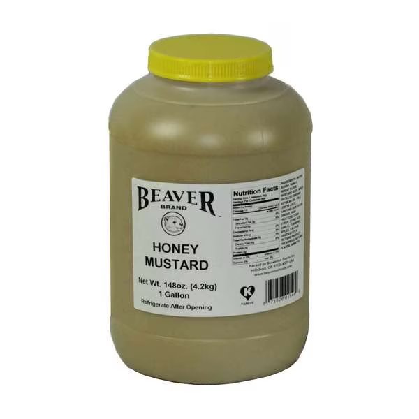 Beaver Honey Mustard 1 gal., PK4, Beaver, Mfr#: 1546-4
