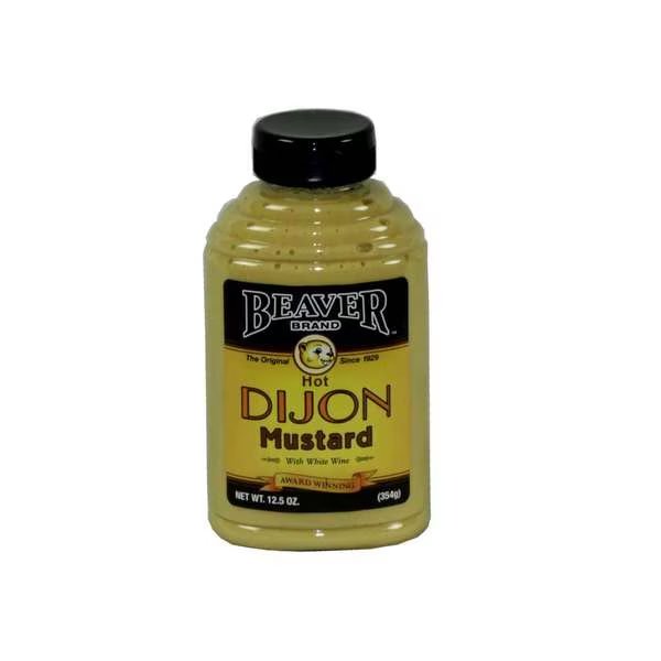 Beaver Dijon Mustard With Wine 12.5 oz. Bottle, PK6, Beaver, Mfr#: 208