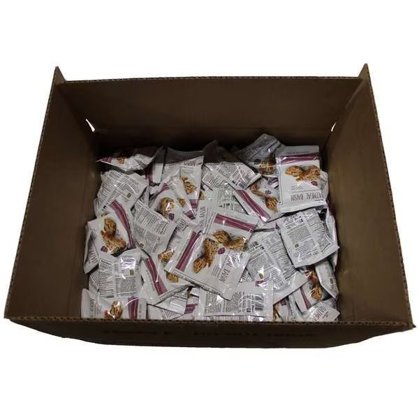 Individually Wrapped Whole Grain Oatmeal Raisin Cookie 1.4 oz., PK160, Appleways, Mfr#: 73000