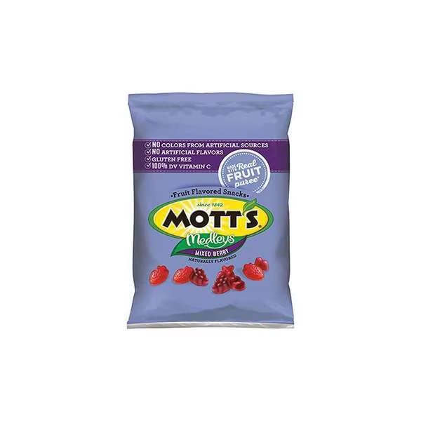 Mott's Mixed Berry Fruit Snacks 1.6 oz., PK144, Motts, Mfr#: 16000-47953