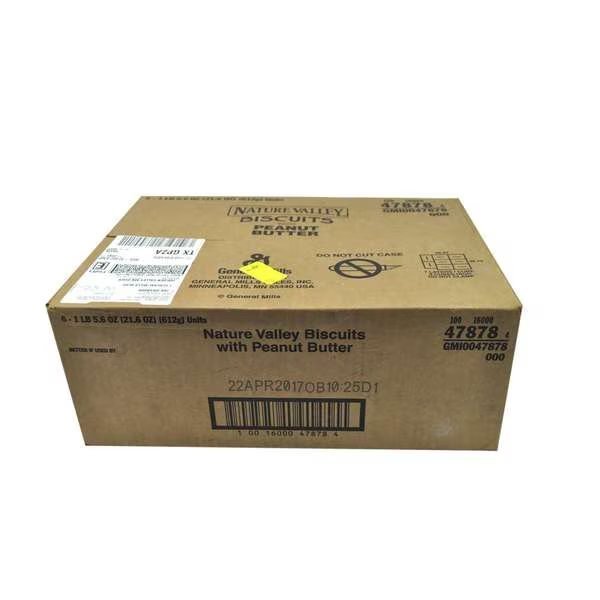 Nature Valley Biscuits With Peanut Butter 21.6 oz., PK96, Nature Valley, Mfr#: 16000-47878