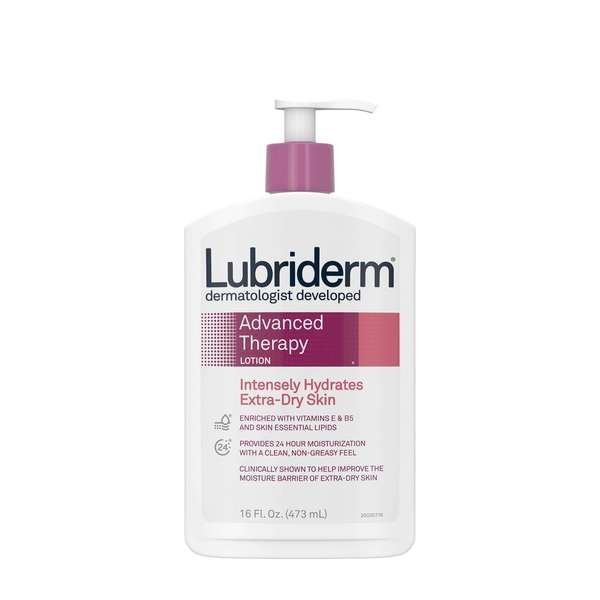 Lotion Advanced Therapy 16 fl. oz., PK12, Lubriderm, Mfr#: 5148322