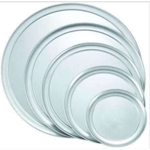 Winco 12" Wide Rim Aluminum Pizza Tray, Winco, Mfr#: APZT-12
