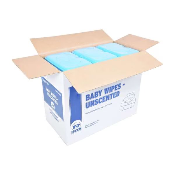 Royal Unscented Baby Wipe 80 Wipes, PK12, Amercareroyal, Mfr#: RPBWU-80