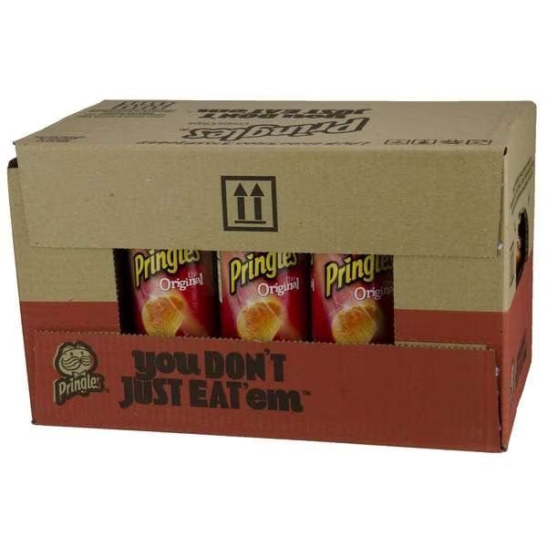 Pringles Original Potato Crisp 5.2 oz., PK14, Pringles, Mfr#: 3800013840