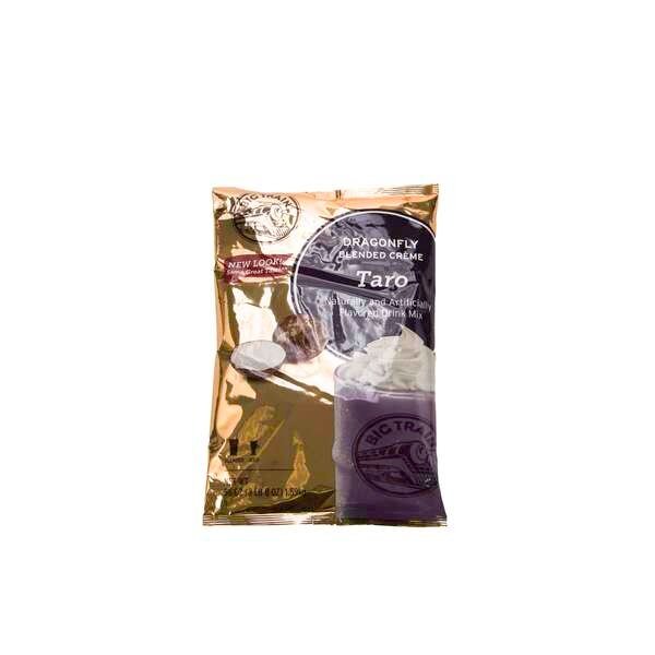 Big Train Dragonfly Taro Blended Crme Drink Mix 3.5lbs, PK5, Big Train, Mfr#: BT.656113