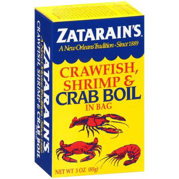 Zatarain's Crab Boil Dry Mix 3 oz. Box, PK6, Zatarains, Mfr#: 901409301