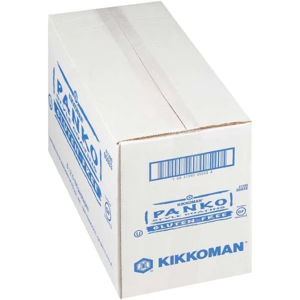 Kikkoman Gluten Free Panko Style Coating 2.5lbs Pail, PK6, Kikkoman, Mfr#: 05033