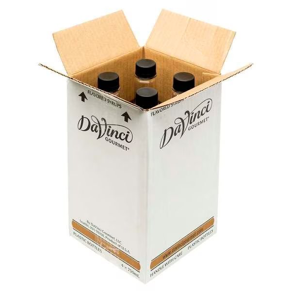 Davinci Gourmet Vanilla Syrup 750mL, PK4, Davinci Gourmet, Mfr#: 4073738400101