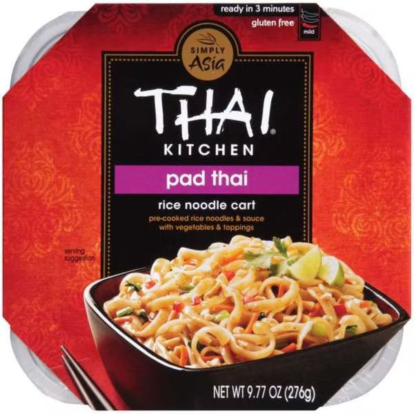 Thai Kitchen Rice Noodle Cart Pad Thai 9.77 oz., PK6, Thai Kitchen, Mfr#: 900303478